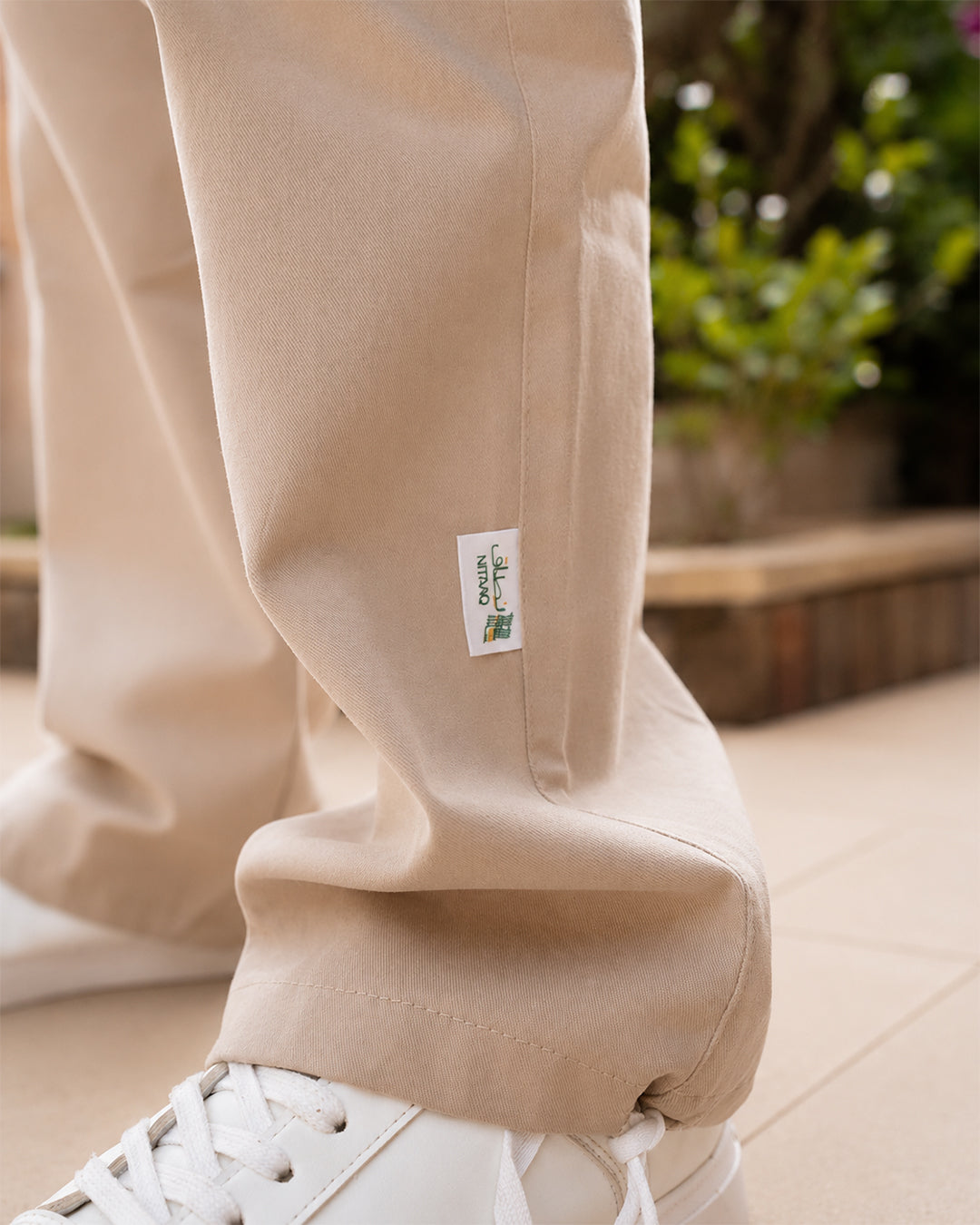 Beige Pants
